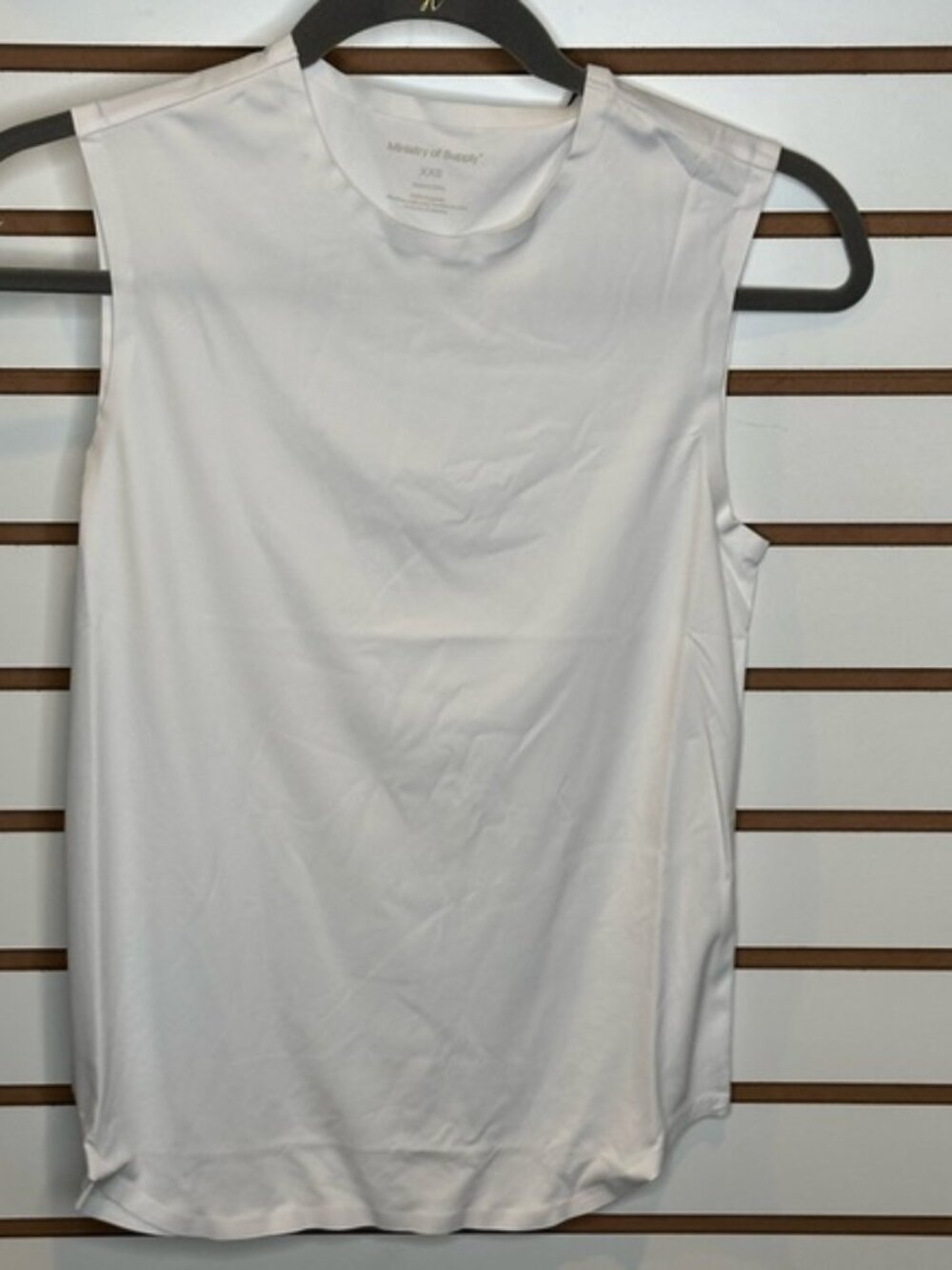 NWT Ministry Of Supply Women’s Luxe Touch White Tank XXS